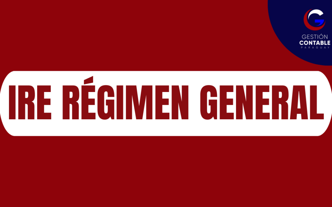 CURSO IRE RÉGIMEN GENERAL (ÚNICA CLASE)