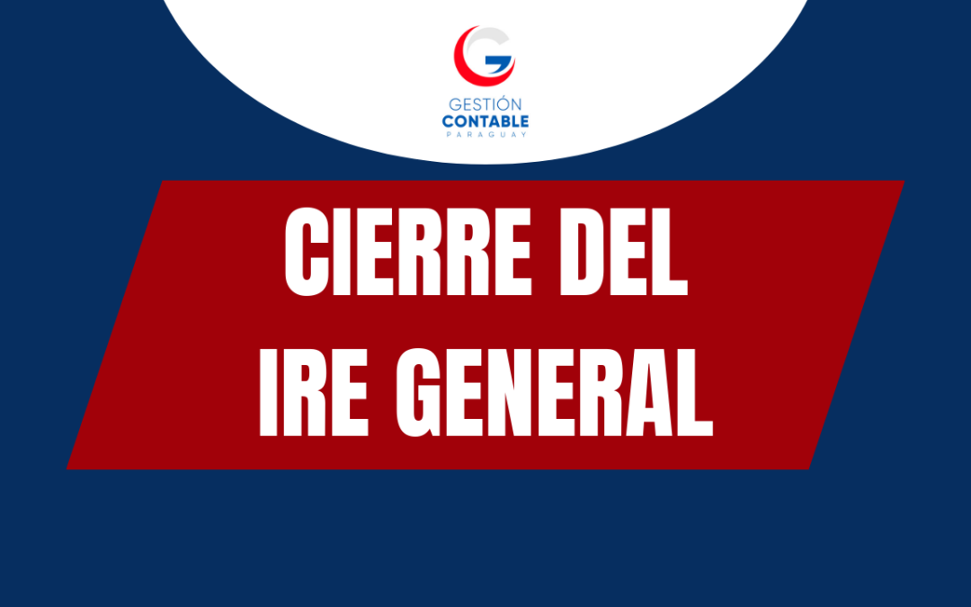 CURSO CIERRE DEL IRE GENERAL (6 HS DE ESTUDIO)