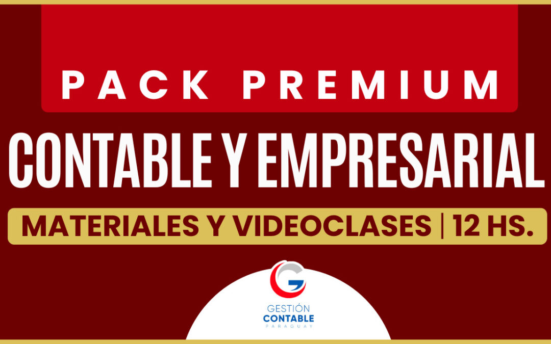 0624 PACK CONTABLE Y EMPRESARIAL (2 CURSOS – 12 HS DE ESTUDIO)