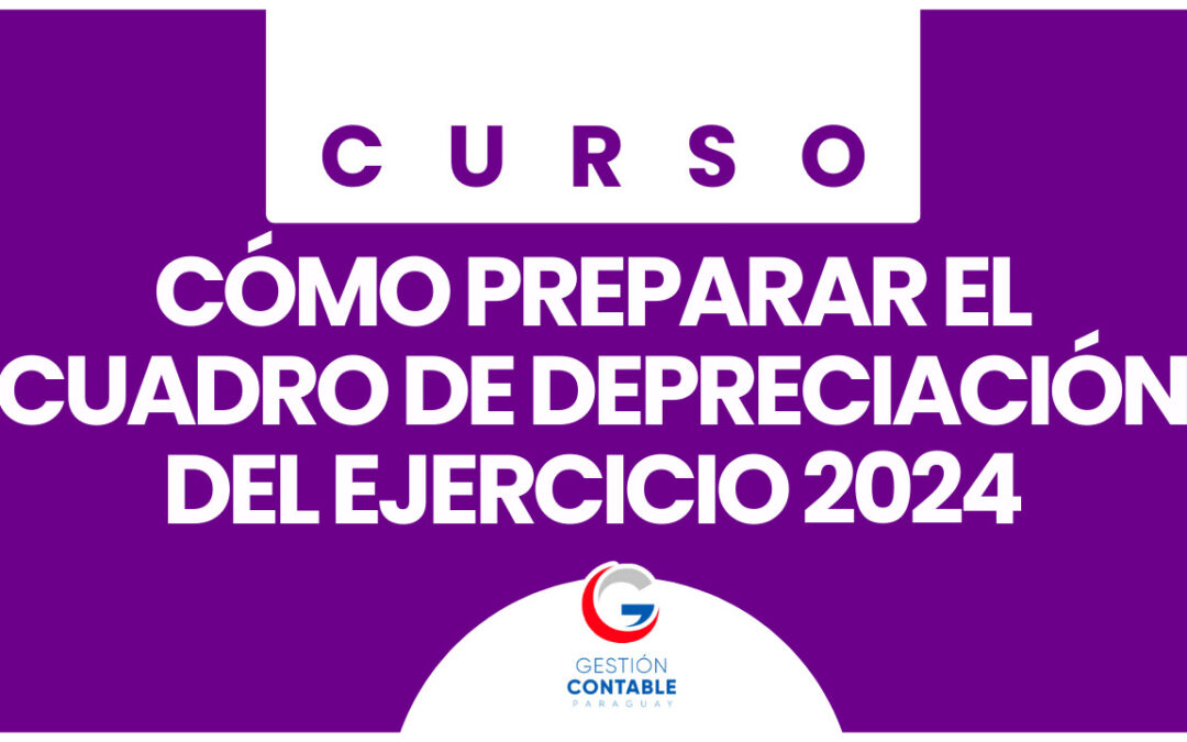 1124 CUADRO DE DEPRECIACION EJERCICIO 2024 (6 HS DE ESTUDIO)