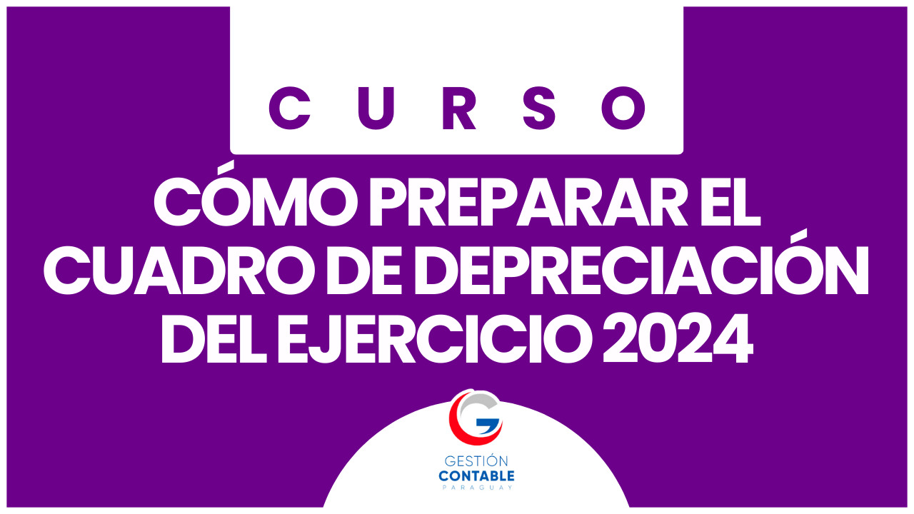 1124 CUADRO DE DEPRECIACION EJERCICIO 2024 (6 HS DE ESTUDIO)