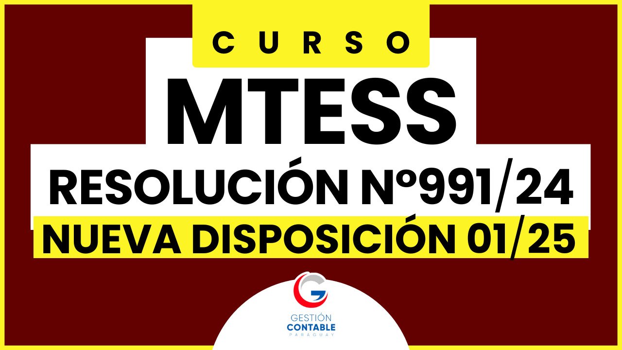 0125 MTESS RESOLUCION 991 (UNICA CLASE)