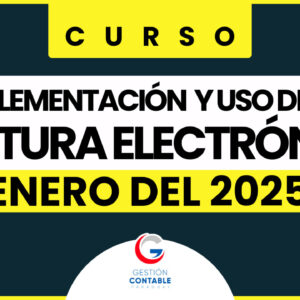 0125 FACTURA ELECTRONICA IMPLEMENTACION Y USO (4 HS DE ESTUDIO)
