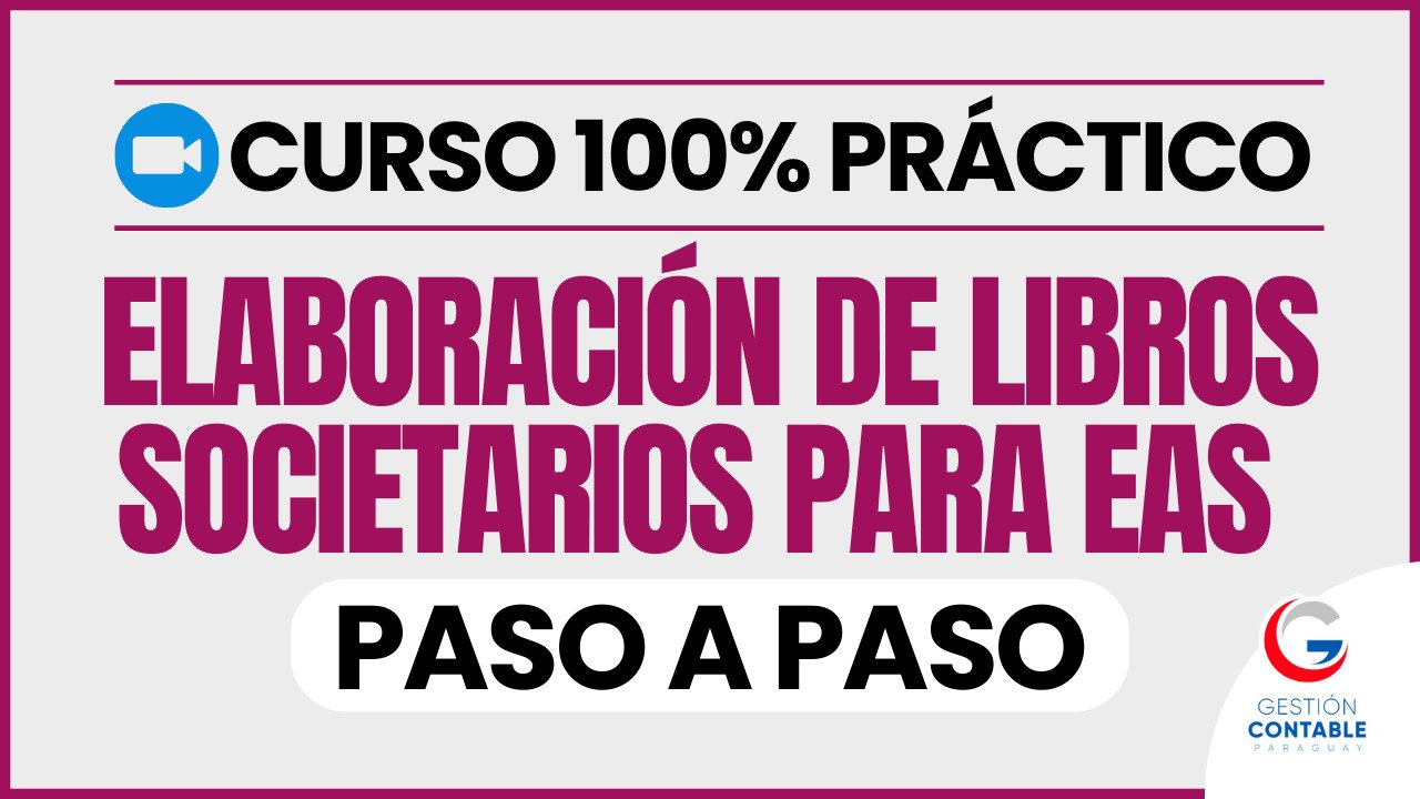 0325 LIBROS SOCIETARIOS PARA EAS (ÚNICA CLASE)