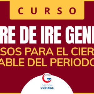 0425 CIERRE IRE GENERAL (4 HS DE ESTUDIO)