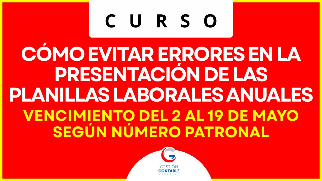 0525 PLANILLAS LABORALES-ERRORES EN LA PRESENTACION (ÚNICA CLASE)