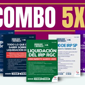0725 PACK 1 COMBO 5X1 MATERIALES DE ESTUDIO