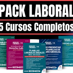 0725 PACK LABORAL 5 MATERIALES DE ESTUDIO