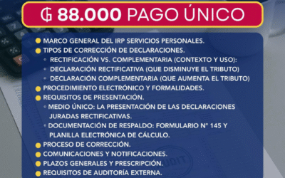 RECTIFICATIVAS DE IRP-SP