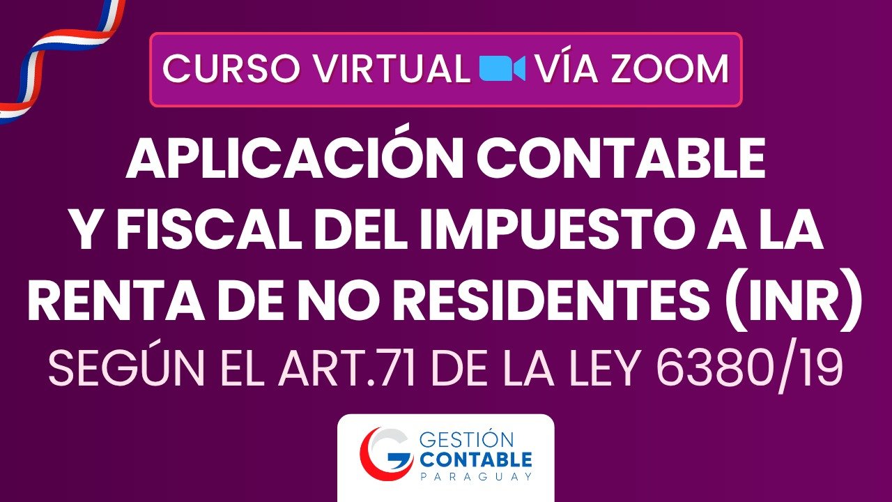 1125 APLICACION CONTABLE Y FISCAL INR (ÚNICA CLASE)