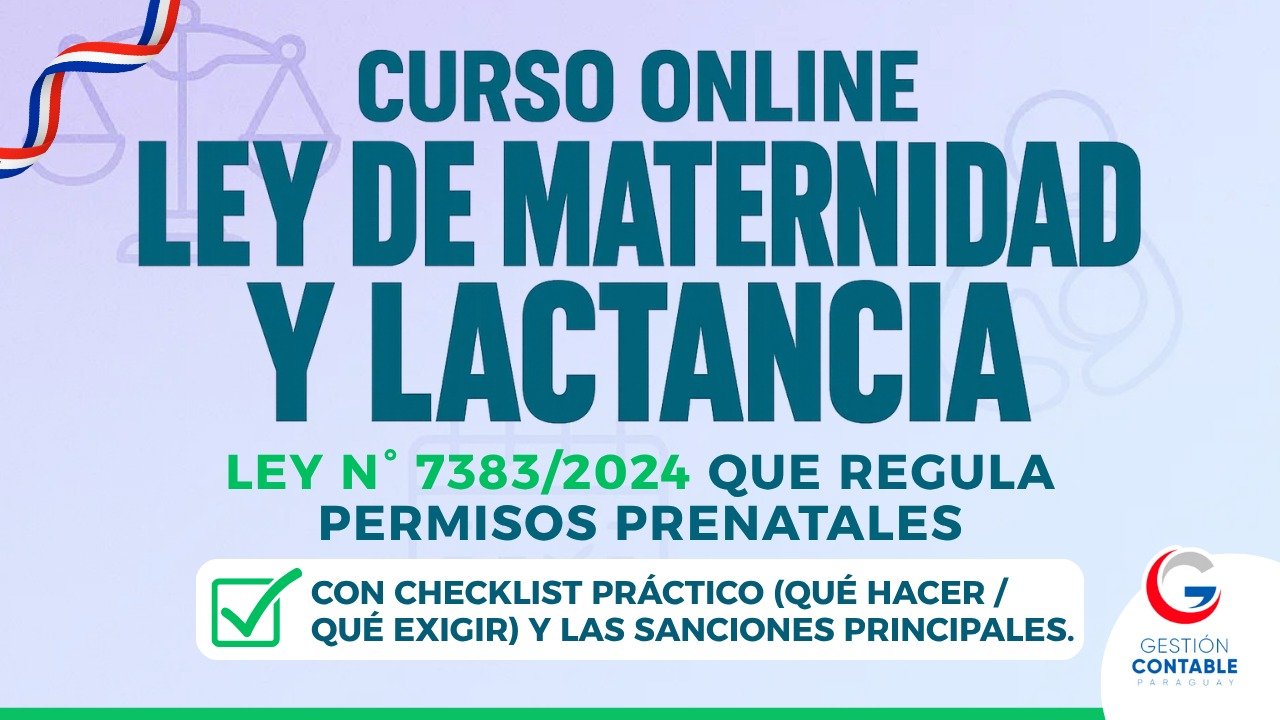1125 LEY DE MATERNIDAD Y LACTANCIA (ÚNICA CLASE)