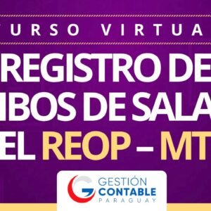 1125 RECIBOS DE SALARIO REOP-MTESS CURSO 2 (ÚNICA CLASE)