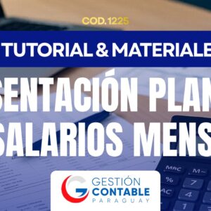 1225 TUTORIAL PLANILLA DE SALARIOS