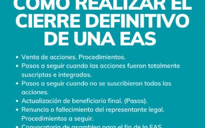 𝐕𝐈𝐃𝐄𝐎 𝐂𝐋𝐀𝐒𝐄𝐒 & 𝐌𝐀𝐓𝐄𝐑𝐈𝐀𝐋𝐄𝐒 4️⃣𝐇𝐒 𝐂𝐎́𝐌𝐎 𝐑𝐄𝐀𝐋𝐈𝐙𝐀𝐑 𝐄𝐋 𝐂𝐈𝐄𝐑𝐑𝐄 𝐃𝐄𝐅𝐈𝐍𝐈𝐓𝐈𝐕𝐎 𝐃𝐄 𝐔𝐍𝐀 𝐄𝐀𝐒 (𝐄𝐌𝐏𝐑𝐄𝐒𝐀 𝐃𝐄 𝐀𝐂𝐂𝐈𝐎𝐍𝐄𝐒 𝐒𝐈𝐌𝐏𝐋𝐈𝐅𝐈𝐂𝐀𝐃𝐀𝐒)