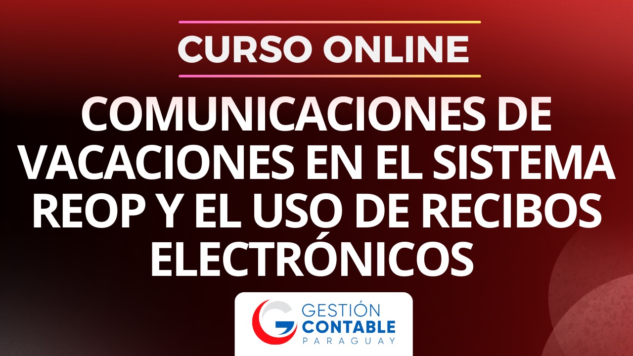 0226 COMUNICACION DE VACACIONES (ÚNICA CLASE)