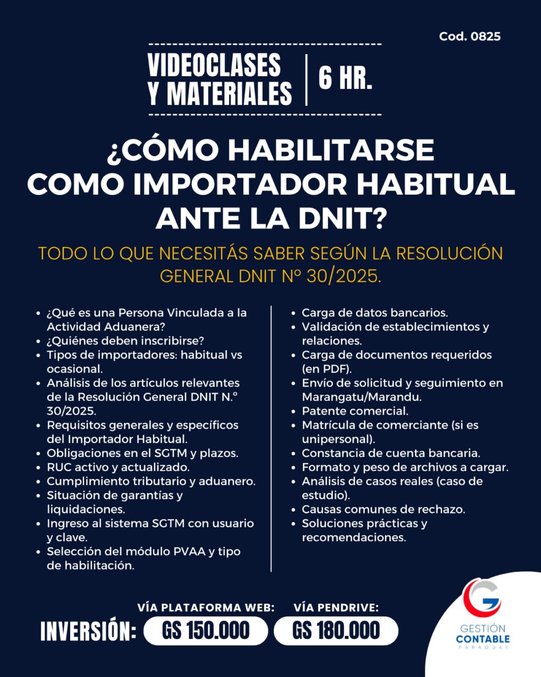 𝐕𝐈𝐃𝐄𝐎 𝐂𝐋𝐀𝐒𝐄𝐒 & 𝐌𝐀𝐓𝐄𝐑𝐈𝐀𝐋𝐄𝐒     6️⃣ 𝐇𝐒   𝐓𝐎𝐃𝐎 𝐋𝐎 𝐐𝐔𝐄 𝐍𝐄𝐂𝐄𝐒𝐈𝐓𝐀𝐒 𝐒𝐀𝐁𝐄𝐑 𝐒𝐎𝐁𝐑𝐄 𝐋𝐀 𝐑𝐆 𝐍º 𝟑𝟎/𝟐𝟓 – 𝐏𝐕𝐕𝐀 