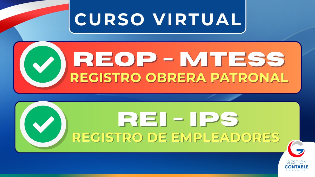 0326 SISTEMA REI Y REOP DESDE CERO (ÚNICA CLASE)