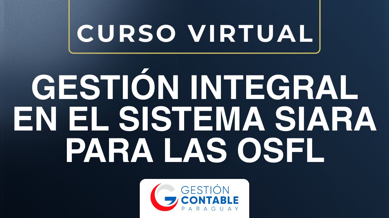 0326 SISTEMA SIARA PARA OSFL (ÚNICA CLASE)
