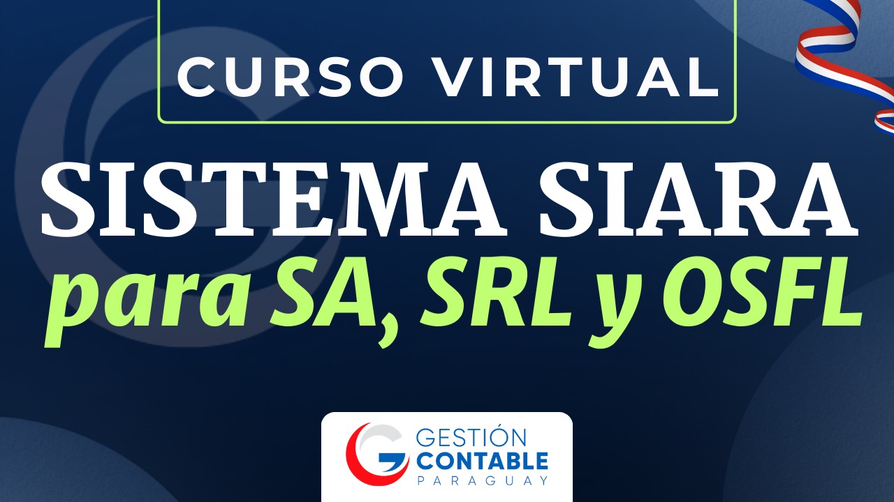 0326 SISTEMA SIARA SA-SRL-OSFL CURSO 3 (4 HS DE ESTUDIO)