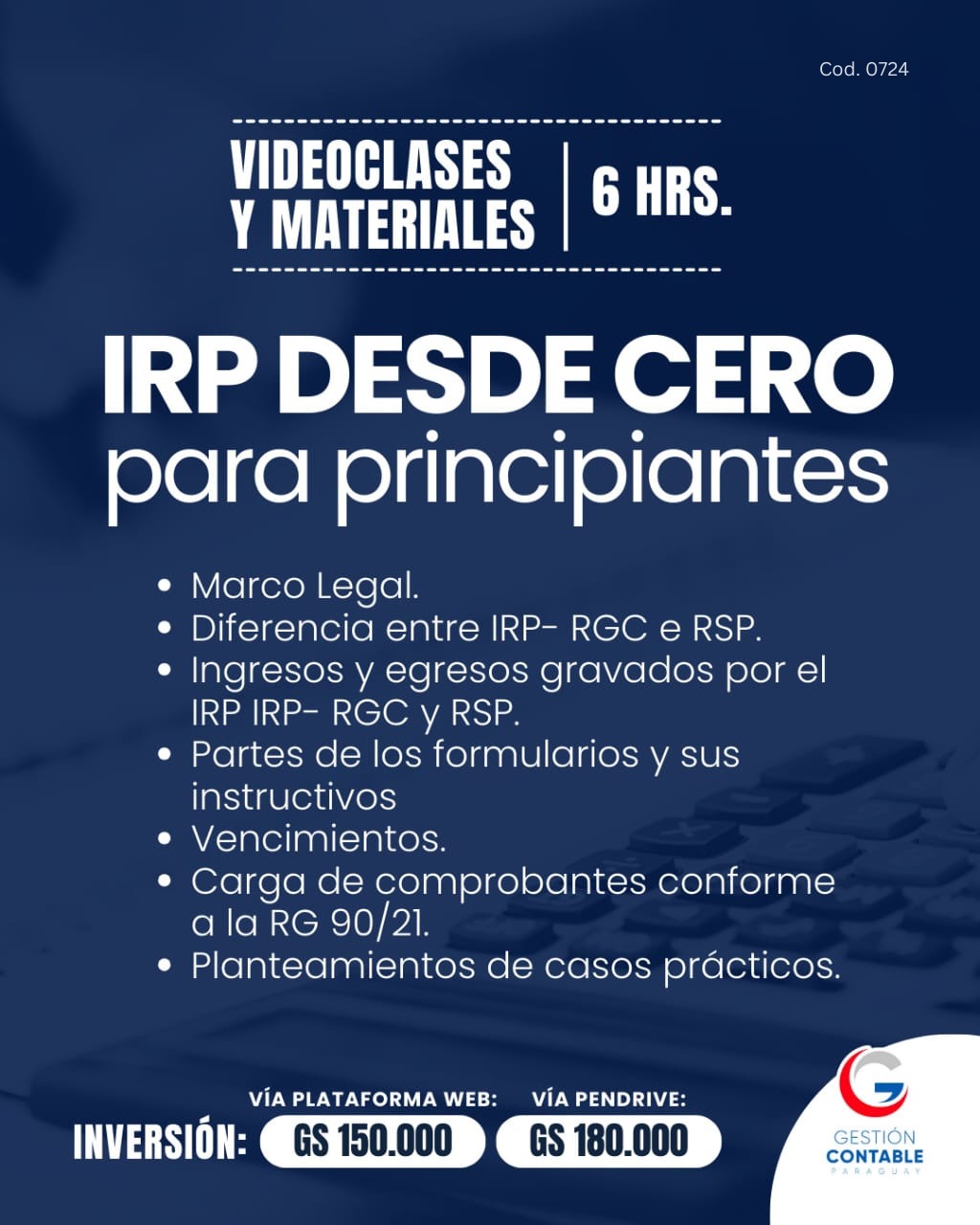 𝐕𝐈𝐃𝐄𝐎 𝐂𝐋𝐀𝐒𝐄𝐒 & 𝐌𝐀𝐓𝐄𝐑𝐈𝐀𝐋𝐄𝐒  6 horas  𝐈𝐑𝐏 𝐃𝐄𝐒𝐃𝐄 𝐂𝐄𝐑𝐎 𝐩𝐚𝐫𝐚 𝐩𝐫𝐢𝐧𝐜𝐢𝐩𝐢𝐚𝐧𝐭𝐞𝐬