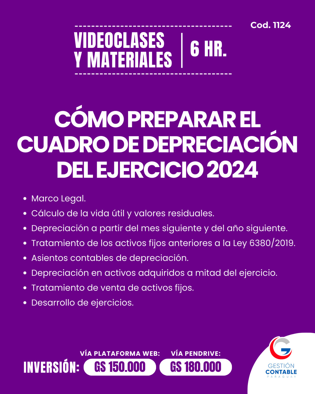 𝐕𝐈𝐃𝐄𝐎 𝐂𝐋𝐀𝐒𝐄𝐒 & 𝐌𝐀𝐓𝐄𝐑𝐈𝐀𝐋𝐄𝐒 6️⃣ horas 𝐂𝐎́𝐌𝐎 𝐏𝐑𝐄𝐏𝐀𝐑𝐀𝐑 𝐄𝐋 𝐂𝐔𝐀𝐃𝐑𝐎 𝐃𝐄 𝐃𝐄𝐏𝐑𝐄𝐂𝐈𝐀𝐂𝐈𝐎́𝐍 𝐃𝐄𝐋 𝐄𝐉𝐄𝐑𝐂𝐈𝐂𝐈𝐎 𝟐𝟎𝟐𝟒