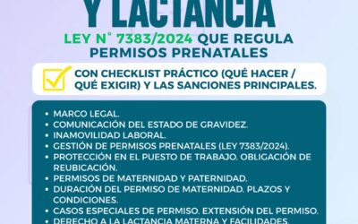𝐕𝐈𝐃𝐄𝐎 𝐂𝐋𝐀𝐒𝐄𝐒 & 𝐌𝐀𝐓𝐄𝐑𝐈𝐀𝐋𝐄𝐒 3️⃣ 𝐇𝐒 𝐋𝐄𝐘 𝐃𝐄 𝐌𝐀𝐓𝐄𝐑𝐍𝐈𝐃𝐀𝐃 𝐘 𝐋𝐀𝐂𝐓𝐀𝐍𝐂𝐈𝐀 𝐄𝐍 𝐏𝐀𝐑𝐀𝐆𝐔𝐀𝐘 𝐋𝐄𝐘 𝐍° 𝟕𝟑𝟖𝟑/𝟐𝟎𝟐𝟒 𝐐𝐔𝐄 𝐑𝐄𝐆𝐔𝐋𝐀 𝐏𝐄𝐑𝐌𝐈𝐒𝐎𝐒 𝐏𝐑𝐄𝐍𝐀𝐓𝐀𝐋𝐄𝐒