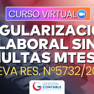 0426 REGULARIZACION LABORAL MTESS RG 5732/2026 (UNICA CLASE)