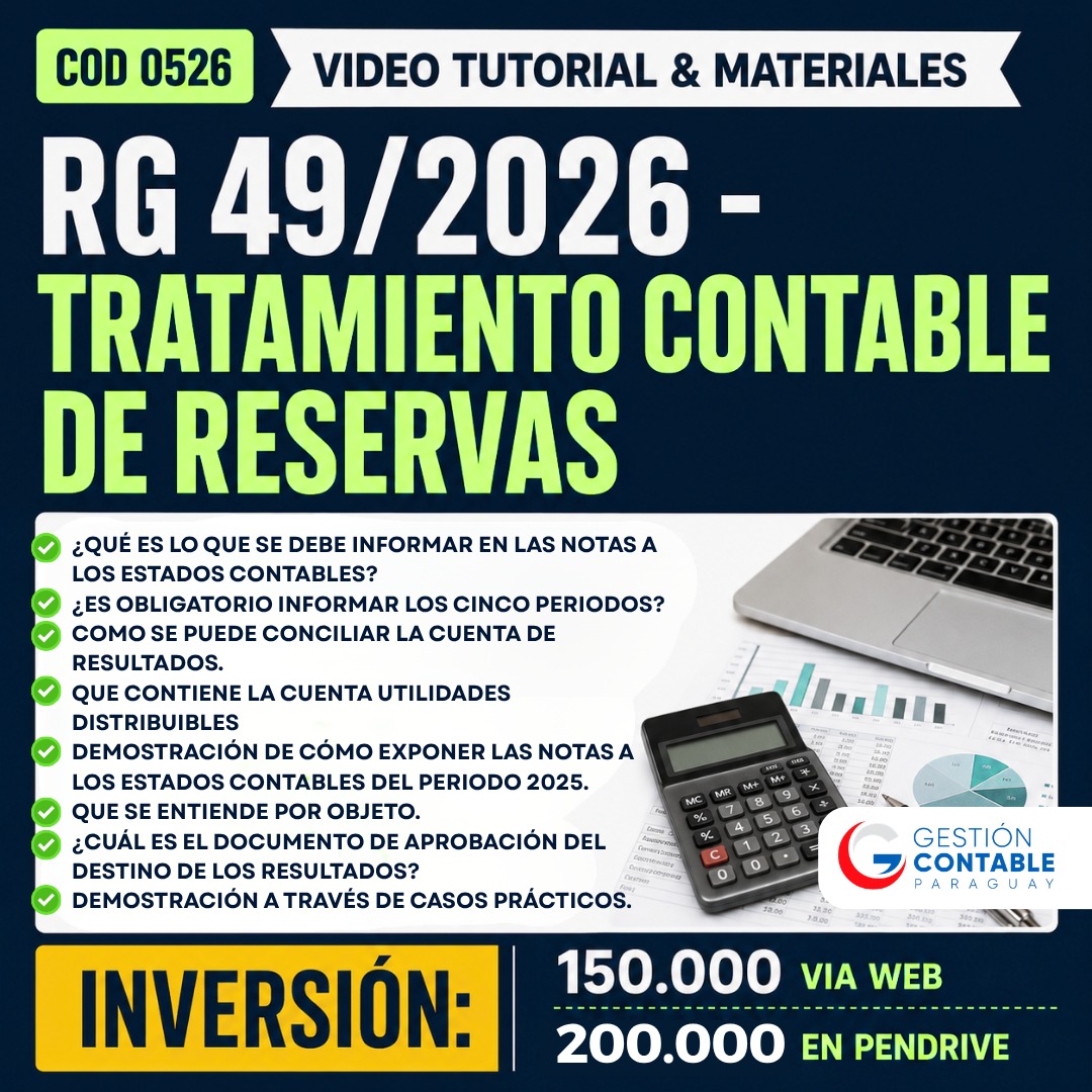 𝐑𝐆 𝟒𝟗/𝟐𝟎𝟐𝟔 – 𝐓𝐑𝐀𝐓𝐀𝐌𝐈𝐄𝐍𝐓𝐎 𝐂𝐎𝐍𝐓𝐀𝐁𝐋𝐄 𝐃𝐄 𝐑𝐄𝐒𝐄𝐑𝐕𝐀𝐒 𝐕𝐈𝐃𝐄𝐎 𝐓𝐔𝐓𝐎𝐑𝐈𝐀𝐋 & 𝐌𝐀𝐓𝐄𝐑𝐈𝐀𝐋𝐄𝐒