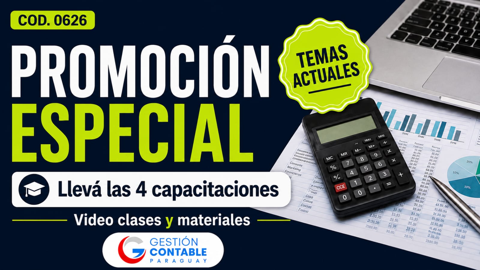 0626 PROMO ESPECIAL 4 MATERIALES DE ESTUDIO