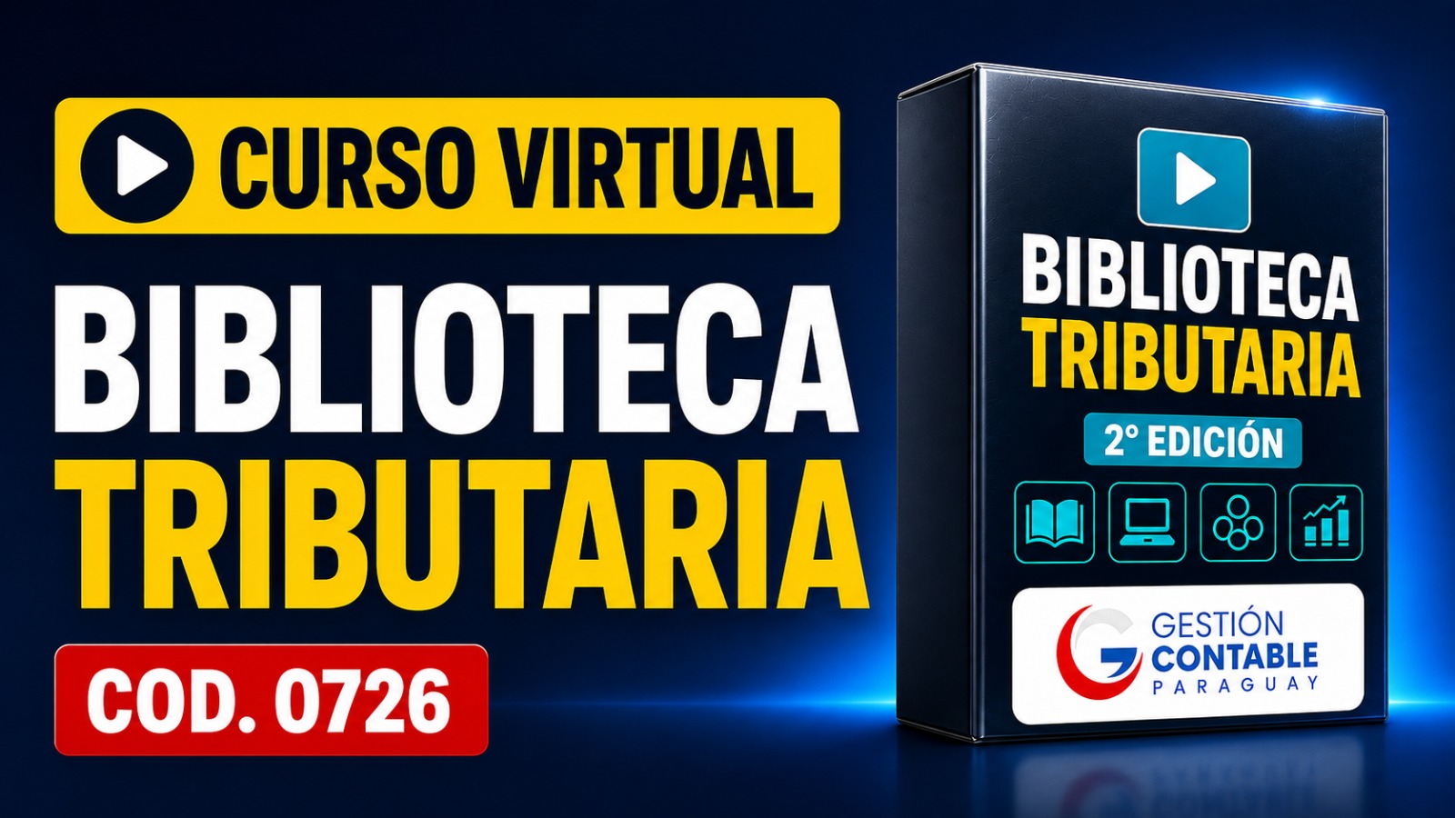 0726 BIBLIOTECA TRIBUTARIA 2026 (24 CURSOS ABRIL A JUNIO)