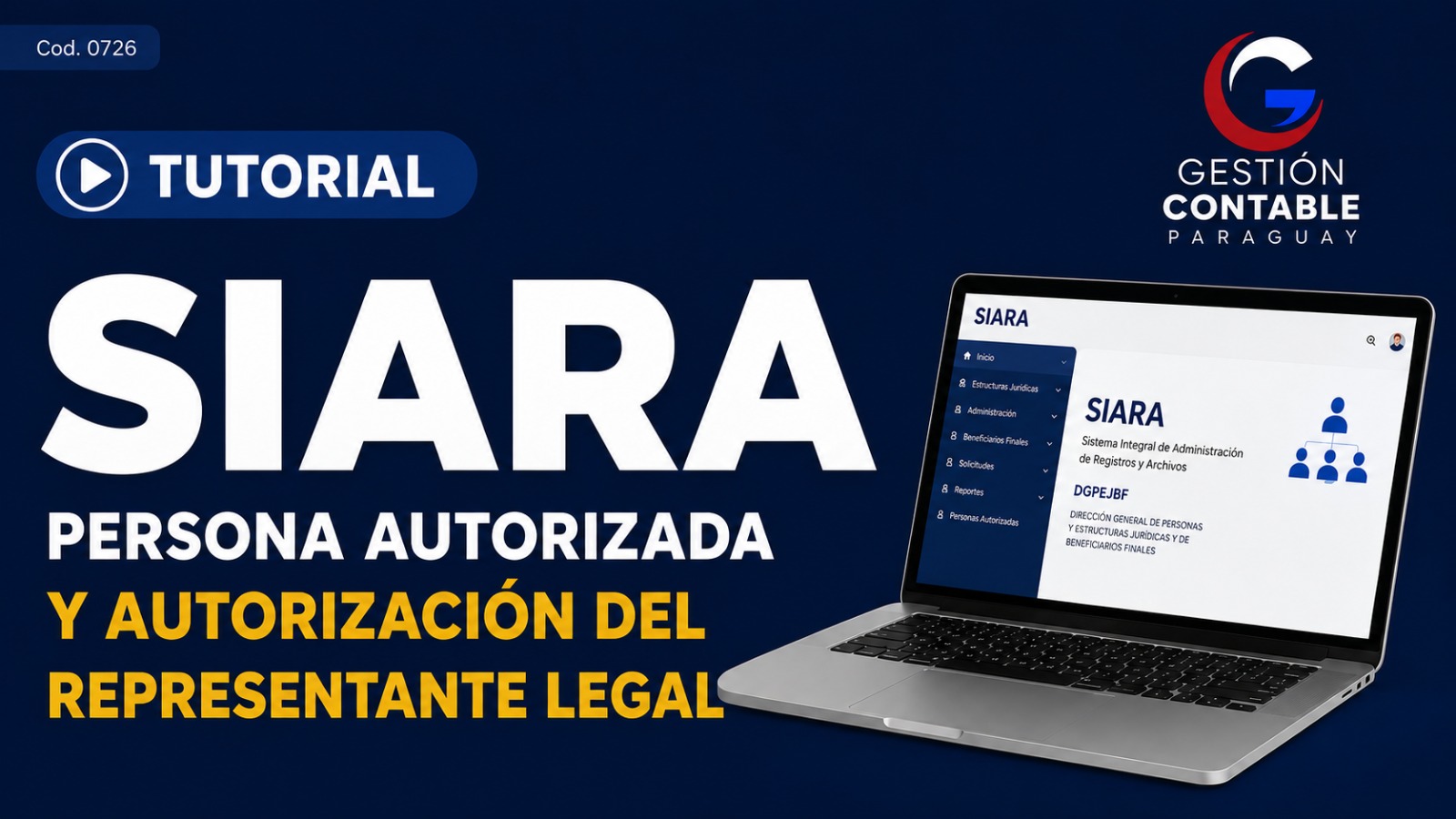0726 TUTORIAL SIARA REGISTRO DE RL