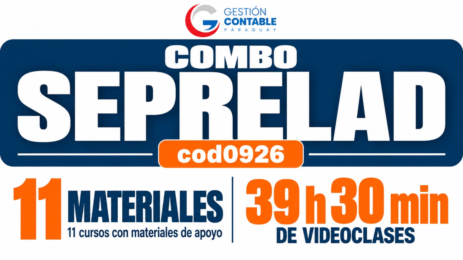 0926 COMBO SEPRELAD 11 MATERIALES DE ESTUDIO
